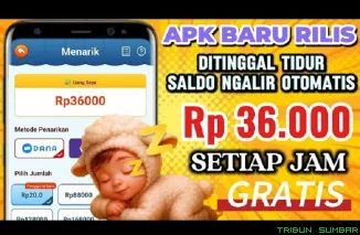 Ilustrasi Aplikasi Penghasil Uang Terbaru. (Foto: Kanal youtube @peluangcuanid)