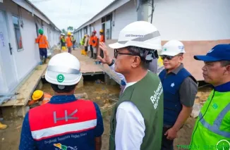 Hunian semenstara bagi korban bencana banjir di Aceh. (Foto: Ist)