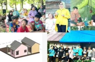 UNAND, ITB  dan Komunitas Perempuan Peduli Bencana Pelopori Hunsela Korban Banjir Padang