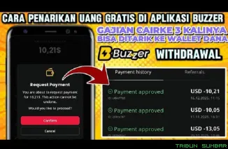 Ilustrasi Aplikasi Penghasil Uang Terbaru. (Foto: Kanal youtube @peluangcuanid)