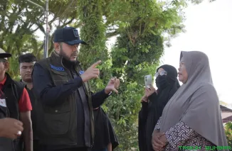 Wali Kota Padang Fadly Amran mengimbau warga zona rawan untuk relokasi sementara ke Rusunawa. (Foto: Ist)