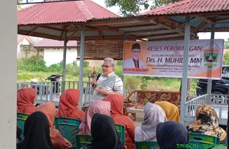 Reses di Pauh, Ketua DPRD Sumbar Komitmen Perkuat Peran Kelompok Wanita Tani