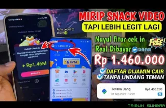 Ilustrasi Aplikasi Penghasil Uang Terbaru. (Foto: Kanal youtube @PenuhinDompet)