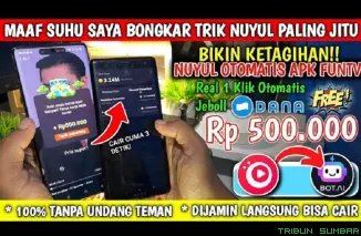 Ilustrasi Aplikasi Penghasil Uang Terbaru. (Foto: Kanal youtube @PenuhinDompet)