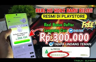 Ilustrasi Aplikasi Penghasil Uang Terbaru. (Foto: Kanal youtube @PenuhinDompet)
