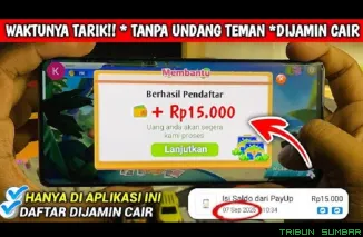 Ilustrasi Aplikasi Penghasil Uang Terbaru. (Foto: Kanal youtube @PenuhinDompet)