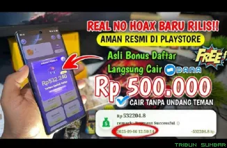 Ilustrasi Aplikasi Penghasil Uang Terbaru. (Foto: Kanal youtube @PenuhinDompet)