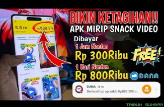 Ilustrasi Aplikasi Penghasil Uang Terbaru. (Foto: Kanal youtube @PenuhinDompet)