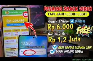 Ilustrasi Aplikasi Penghasil Uang Terbaru. (Foto: Kanal youtube @PenuhinDompet)
