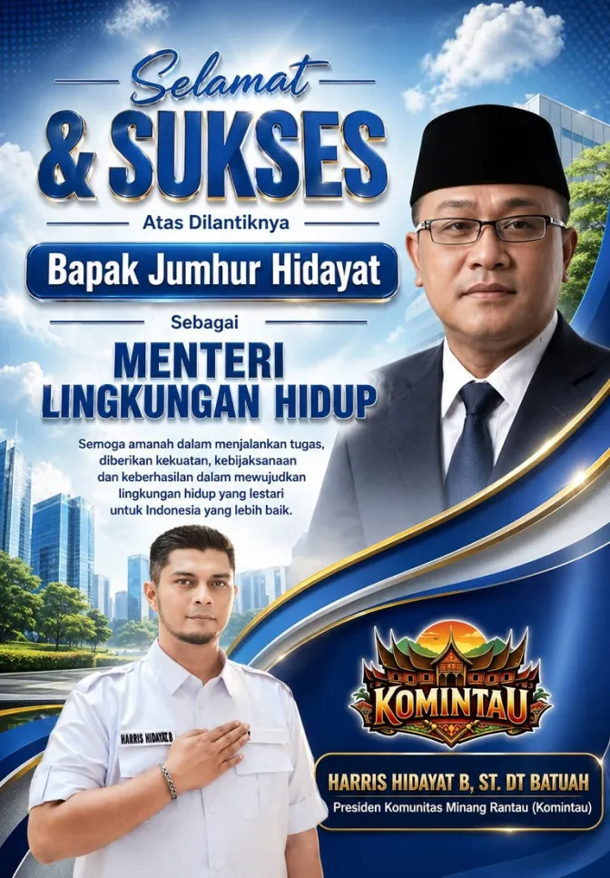 Banner Komintau - Menteri