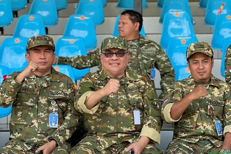 Ketua DPRD Sumbar Muhidi mengikuti retret nasional KPPD 2026 di Akademi Militer Magelang. (Foto: Ist)