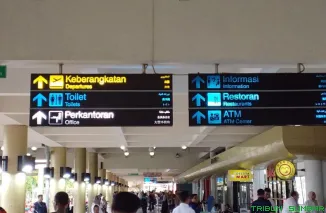 Aktivitas penumpang dan pesawat di Bandara Internasional Minangkabau (BIM) Padang Pariaman terlihat padat. (Foto: Ist)