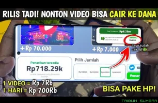 Ilustrasi Aplikasi Penghasil Uang Terbaru. (Foto: Kanal youtube @PenuhinDompet)