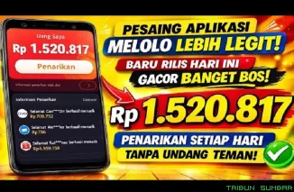 Ilustrasi Aplikasi Penghasil Uang Terbaru. (Foto: Kanal youtube @PenuhinDompet)