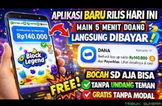 Ilustrasi Aplikasi Penghasil Uang Terbaru. (Foto: Kanal youtube @PenuhinDompet)