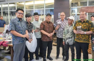 Suasana Dialog Interaktif Hilirisasi Kopi Bengkulu yang mempertemukan pemerintah, akademisi, pelaku usaha, dan petani, serta memperkenalkan platform digital Qthink-X untuk transparansi rantai pasok kopi. (Foto: Ist)
