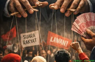 Ilustrasi GMNI DPD Sumbar. AI, Gemini Banana. (Foto: Ist)