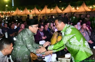Wakil Wali Kota Padang Maigus Nasir menghadiri pembukaan Banda Aceh Experience City Expo 2026 yang menampilkan produk UMKM, seni budaya, dan inovasi daerah. (Foto: Ist)