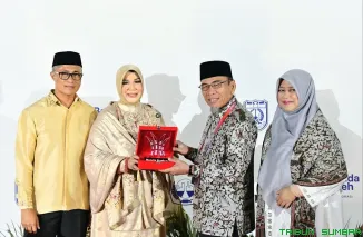 Wakil Wali Kota Padang Maigus Nasir menghadiri Raker Komwil I APEKSI 2026 di Banda Aceh bersama delegasi 21 kota anggota, Minggu (19/4/2026). (Foto: Ist)