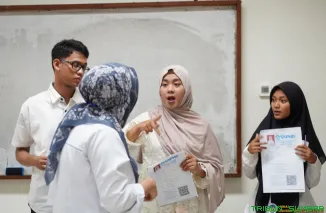 Tiga Peserta Tuna Rungu Ikuti UTBK Sesi 2 Hari Pertama di UNP