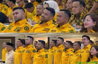 Anggota DPR RI Zigo Rolanda menghadiri acara Halal Bihalal PP AMPG di Kantor DPP Partai Golkar, Jakarta, Jumat (3/4/2026). (Foto: Ist)