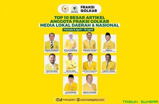 Anggota DPR RI Zigo Rolanda masuk dalam Top 10 monitoring Fraksi Golkar berkat kinerjanya mendorong pembangunan infrastruktur di Sumatera Barat. (Foto: Ist)