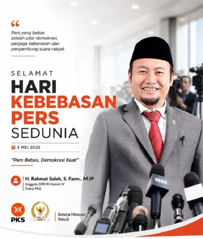 Banner Rahmat Saleh - Pers