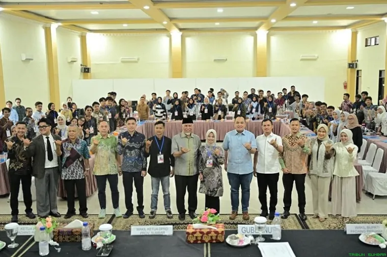 Pelatihan Digital Marketing bagi Wirausaha Muda Sumbar 2026 di Auditorium II Mifan Resort and Water Park, Padang Panjang, Minggu (24/5/2026). (Foto: Ist)
