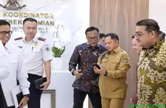 Kepala BP BUMN, Dony Oskaria, mengikuti Rapat Koordinasi Terbatas (Rakortas) Evaluasi Kebijakan Transformasi dan Penyiapan Paket Stimulus Ekonomi di Jakarta, Selasa (26/5/2026). (Foto: Ist)