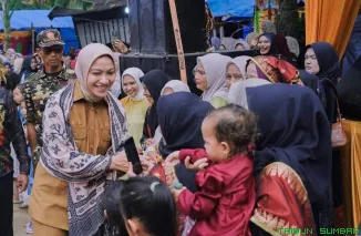 Janji Untuk Ibu Hamil Mulai Ditunaikan, Pemkab Hamasraya Salurkan Bantuan Permakanan