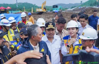 Kunker ke Dhamasraya, Menteri PU Dody Hanggodo Lakukan Percepatan Pembangunan Sekolah Rakyat