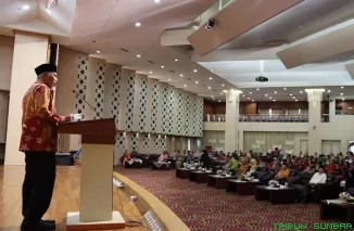 Forum Silaturahmi Minang Diaspora Network-Global (MDN-G) 2026 di Auditorium Universitas YARSI, Jakarta Pusat, Sabtu (23/5/2026). (Foto: Ist)