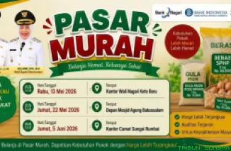 Pemkab Dhmasyara Akan Gelar Pasar Murah di Tiga Lokasi