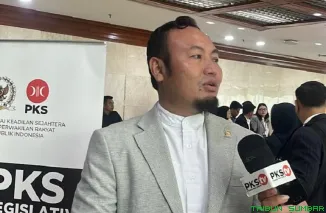 Anggota DPR RI Fraksi PKS, Rahmat Saleh, memberikan keterangan pers dalam rangka peringatan Hari Kebangkitan Nasional (Harkitnas) 2026 di Jakarta, Rabu (20/5/2026). (Foto: Ist)