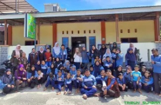 Tak Mudah Evakuasi Anak Autis Saat Gempa, KOGAMI Beri Pendampingan Khusus di SLB Autis Harapan Bunda