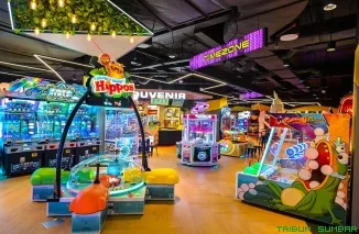 Area permainan Timezone Summarecon Mall Bekasi Lantai 2, Bekasi. (Foto: Ist)