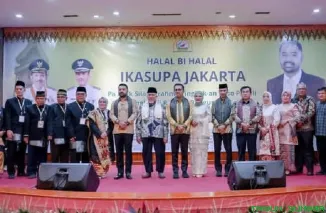 Anggota Komisi V DPR RI, Zigo Rolanda, menghadiri kegiatan silaturahmi keluarga besar IKASUPA se-Jabodetabek di Gedung Serbaguna Masjid Baiturrahman, kawasan DPR/MPR RI, Jakarta, Minggu (3/5/2026). (Foto: Ist)