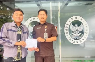 Ketua Umum KMM JAYA, Hafis Septian Mubaraq, menyampaikan sikap organisasi yang mengecam maraknya aktivitas tambang emas ilegal di Sumatera Barat. (Foto: Ist)