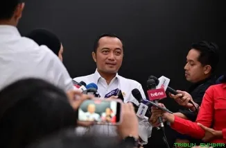 Menteri Sekretaris Negara, Prasetyo Hadi, memberikan keterangan pers di Kompleks Istana Kepresidenan Jakarta terkait perkembangan nilai tukar rupiah. (Foto: Ist)