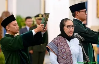 Presiden Prabowo Subianto melantik Kepala dan Wakil Kepala Badan Gizi Nasional serta Penasihat Khusus Presiden Bidang Ketenagakerjaan dan Kesejahteraan Buruh di Istana Negara, Jakarta, Senin (8/6/2026). (Foto: Ist)