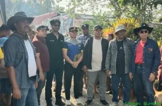 Suasana antusias ribuan peserta yang memadati lokasi kegiatan Porbbi Marola Bersatu Sungai Pagu di Solok Selatan, Minggu (28/6/2026). (Foto: Ist)