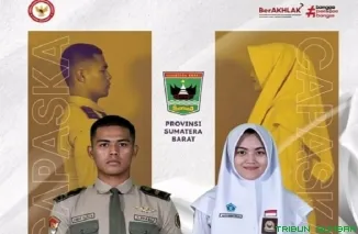 Pengumuman resmi dari BPIP: Ulya Kireina Halim dari Padang Panjang dan Ahmad Alfatih dari Agam terpilih menjadi perwakilan Sumatera Barat untuk tugas Paskibraka 2026 di Istana Merdeka. (Foto: Ist)