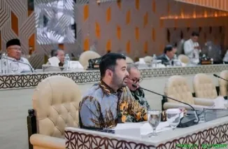 Anggota Komisi V DPR RI sekaligus Anggota Banggar DPR RI, Zigo Rolanda, saat mengikuti rapat kerja bersama Menteri Transmigrasi di Kompleks Parlemen Senayan, Jakarta. (Foto: Ist)