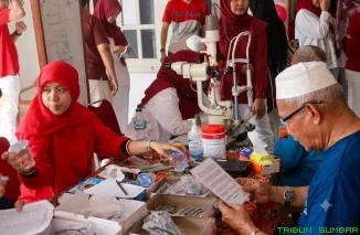 Suasana kegiatan Bakti Kemerdekaan Angkatan 45 di Gedung Joeang 45 Kota Padang, Minggu (9/8/2026). (Foto: Ist)