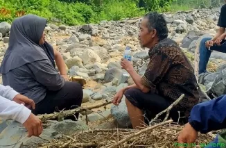 Tim gabungan MPU Mapala PNP dan keluarga berhasil menemukan Abrar dalam kondisi selamat di tiga jalur sepanjang hulu sungai dekat Waduk Universitas Andalas, Selasa (29/9/2026). (Foto: Ist)
