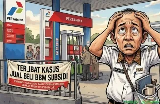 Oknum PPPK Dinas Perkim LH Tanah Datar dinonaktifkan diduga terlibat jual beli Biosolar subsidi. (Foto: Ist)