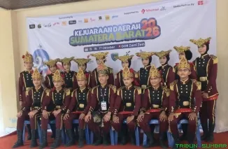 Tim Paski MTsN 3 Kota Padang raih Juara Utama 2 & Danton Terbaik 1 di VARMUS Kejurda FORBASI Pesisir Selatan. (Foto: Ist)