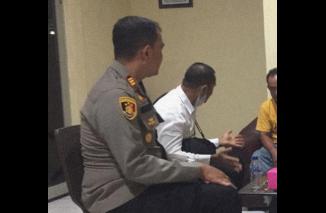 Dugaan pemerasan di Pauh, akhirnya selesai, pelapor mencabut laporannya disaksikan Kapoksek Pauh AKP Muzhendri SH, Selasa 22 Februari 2022. (dok) 