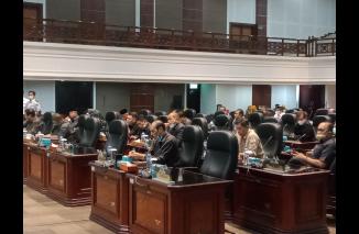DPRD Sumbar putuska  persobbil lima komisi, Senin 7 Maret 2022. (dok/ck) 