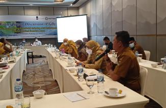 LP2M dam PKBI gelar FGD dibuka Gubernur Sumbar Mahyeldi secara online, Selasa 22 Maret 2022.(dok) 